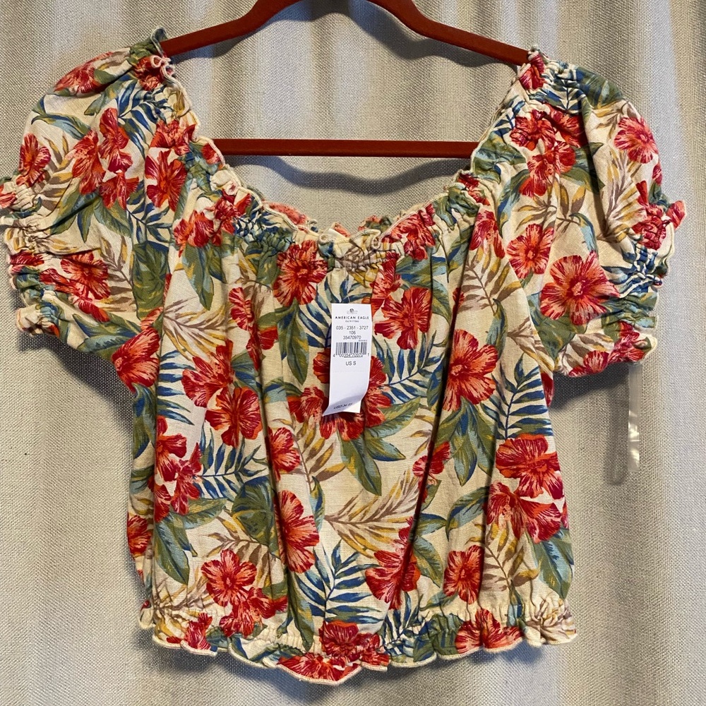 NEW Floral Crop Top